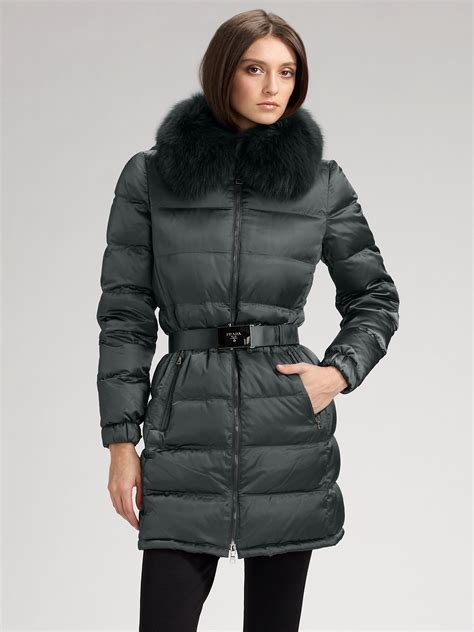 prada winter korting|Prada jackets for women.